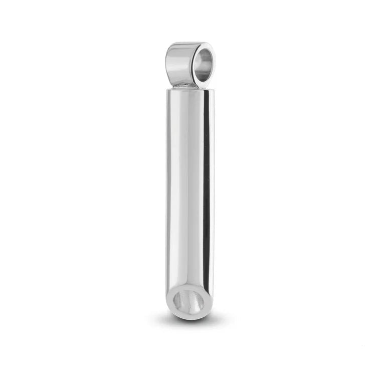Sterling zilveren assieraad zilver lang met glanzende afwerking