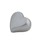 Metalen keepsake urn messing met lief hartvormig design