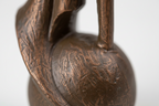 Keramische urn brons I loved and lost you