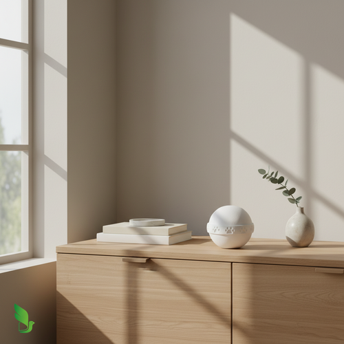 Biologisch afbreekbare dierenurn Esfera