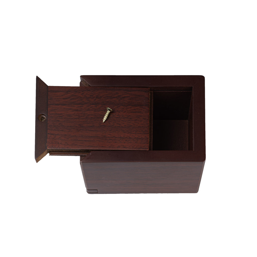MDF grote urn hout modern handgemaakt persoonlijk eenvoudig te vullen