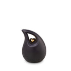 Keramische mini urn met kleurrijk karakter