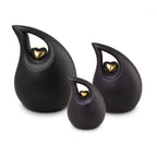 Keramische mini urn met kleurrijk karakter