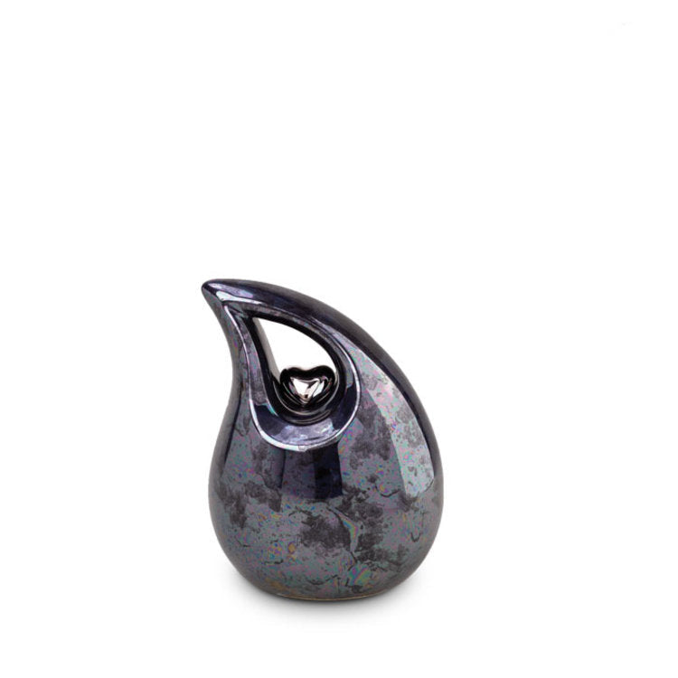 Keramische mini urn van hoogwaardige klei