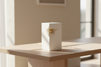 Keramische medium urn met kleurrijk design