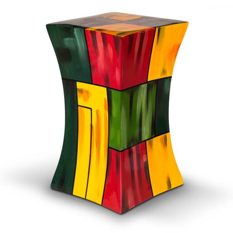 Glasfiber Urn Diabolo in Moderne Kleuren met Verfijnde Afwerking