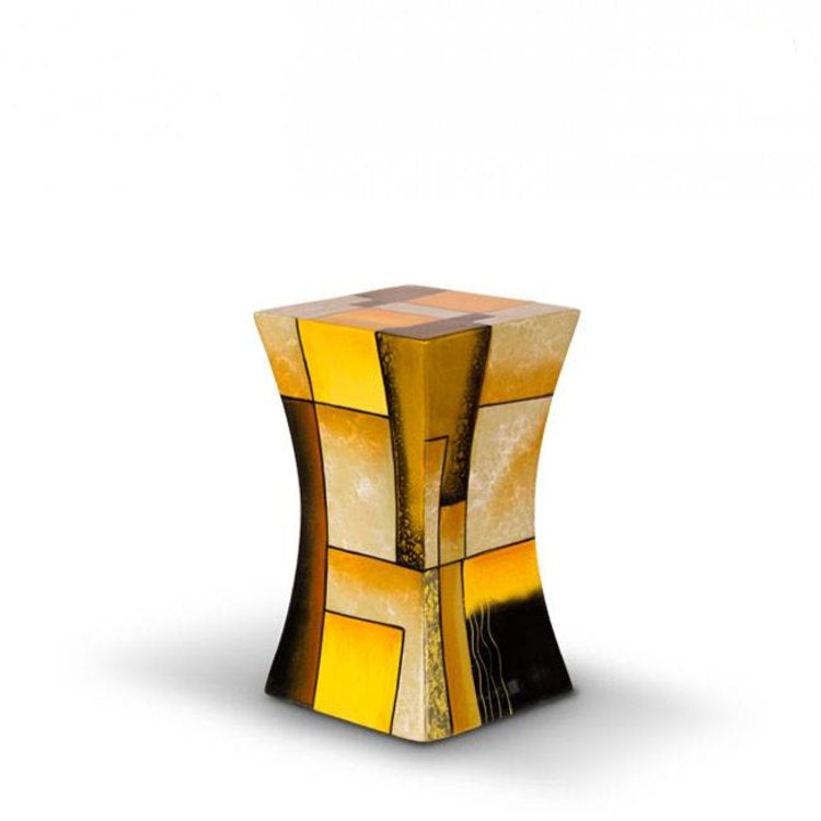 Glasfiber Urn Diabolo – Kleurrijk en Duurzaam Herinneringsobject
