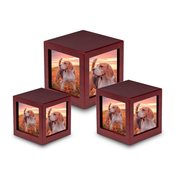 MDF medium urn hout modern handgemaakt persoonlijk eenvoudig te vullen
