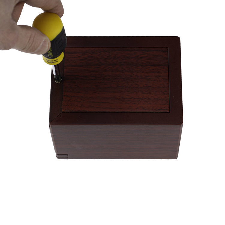 MDF urn hout modern handgemaakt eenvoudig te vullen