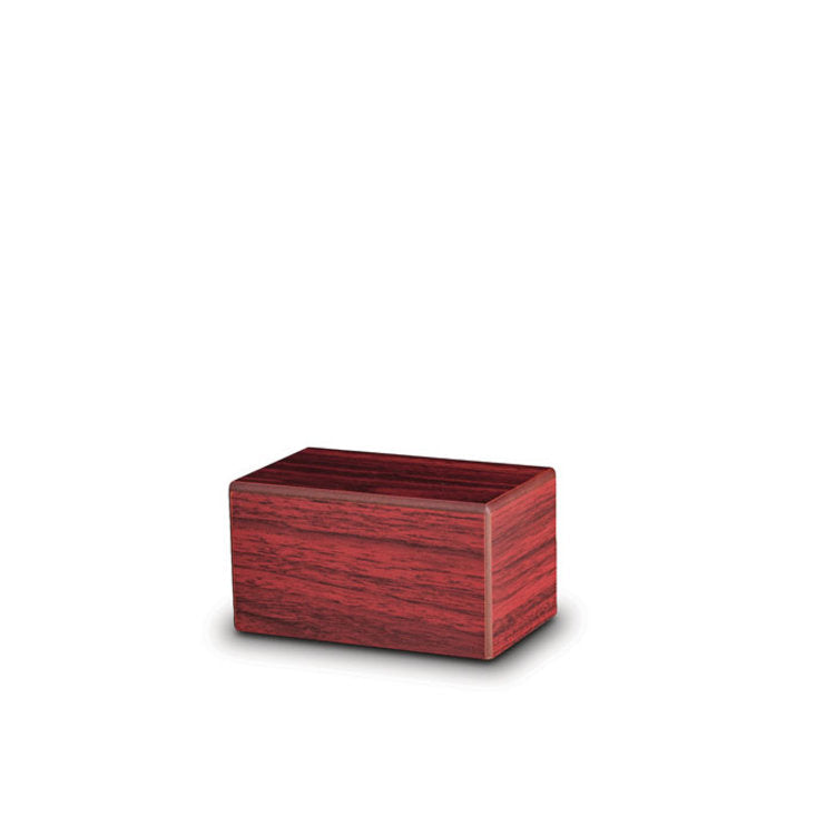 MDF mini urn hout modern handgemaakt eenvoudig te vullen
